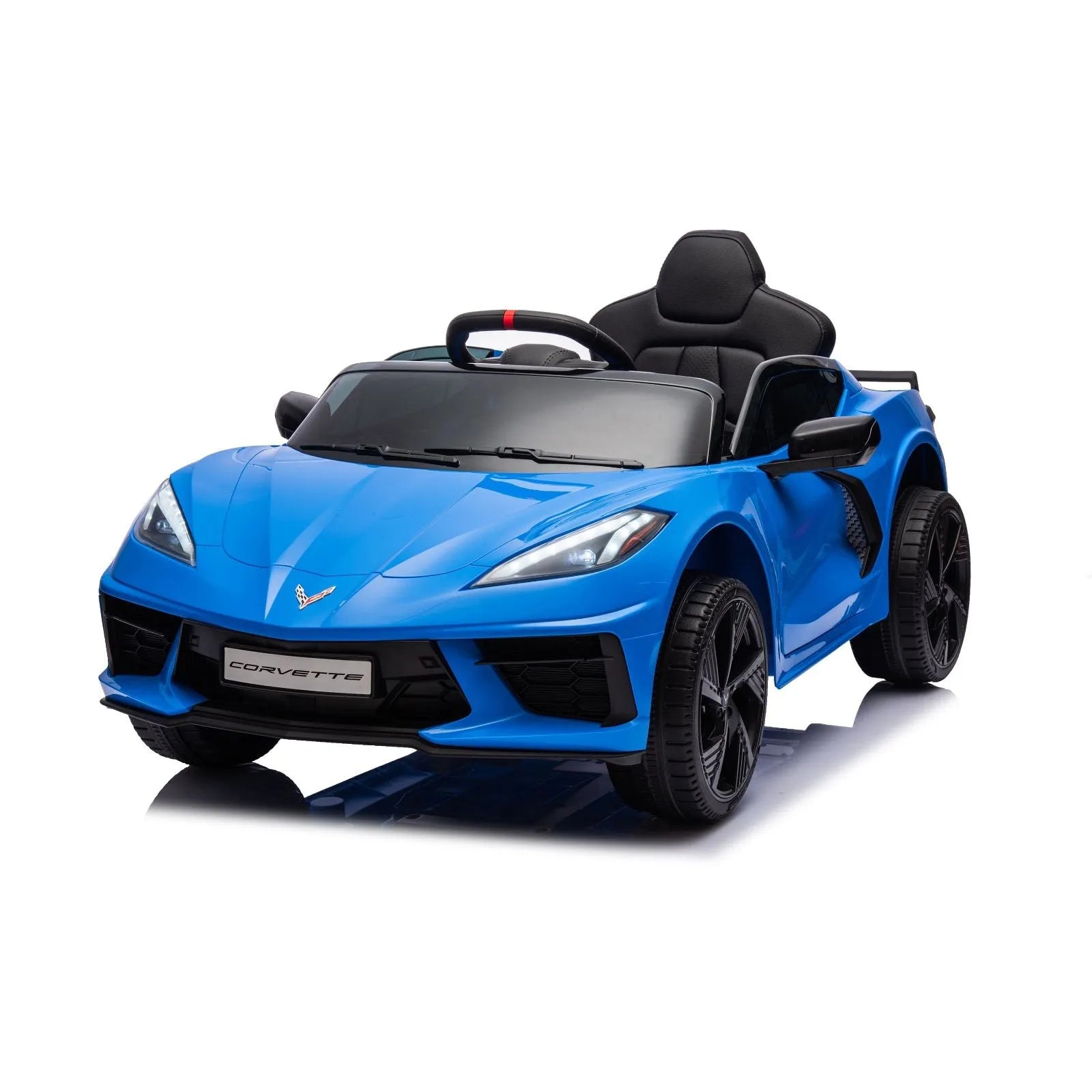 12V Chevrolet Corvette C8 Stingray 1-Seater Kids Ride-On Car - Freddo Toys