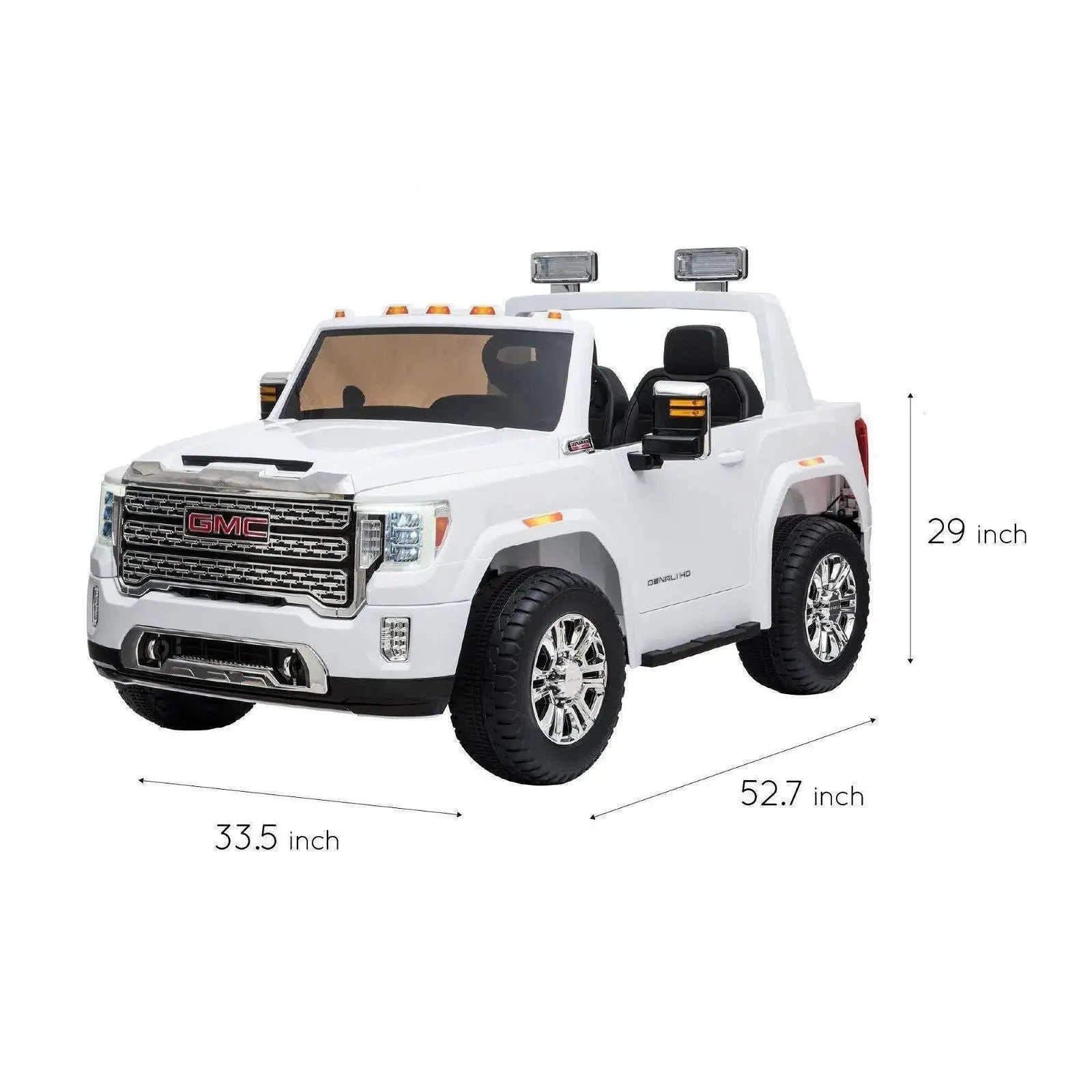 24V GMC Denali 2 Seater Battery Operated Ride on Car with Parental Remote Control  DTI Direct USA