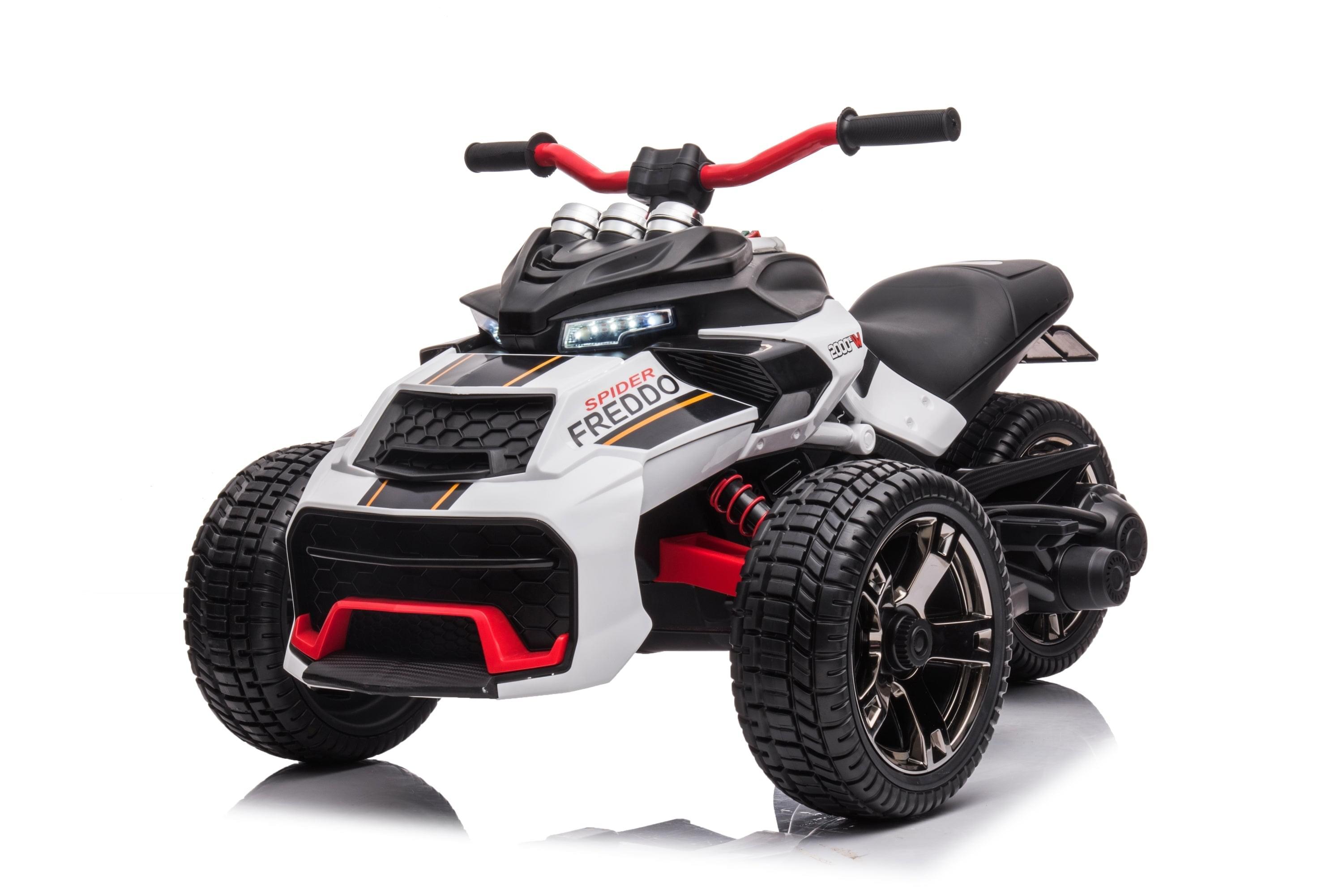 24V Freddo Spider 2 Seater Ride-On 3 Wheel Motorcycle - DTI Direct USA