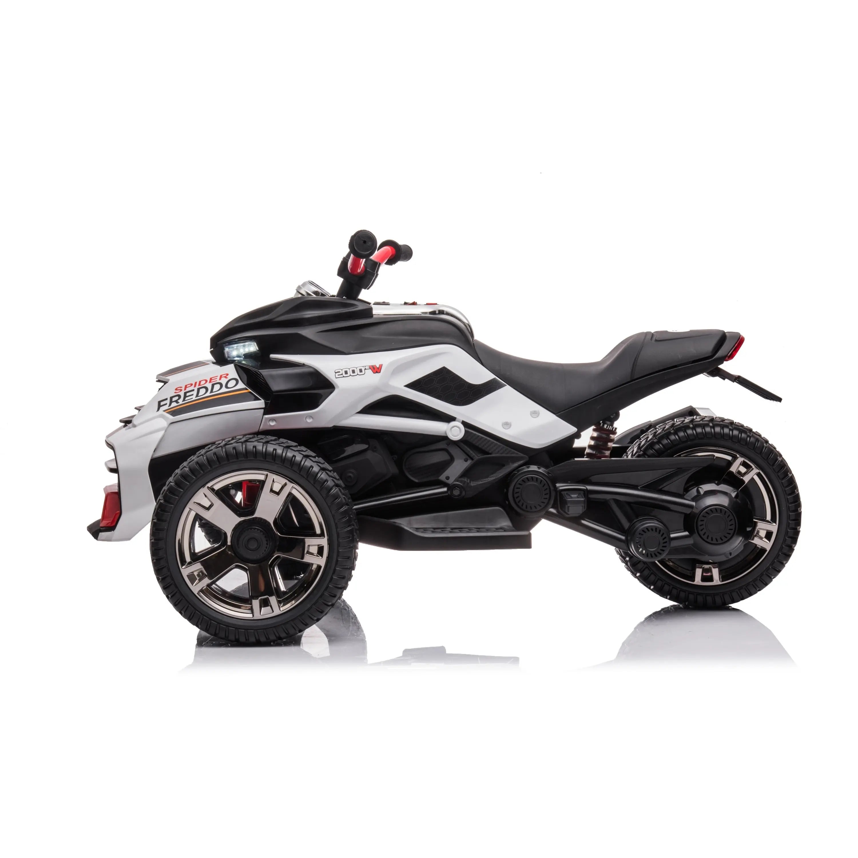 24V Freddo Spider 2 Seater Ride-On 3 Wheel Motorcycle  DTI Direct USA