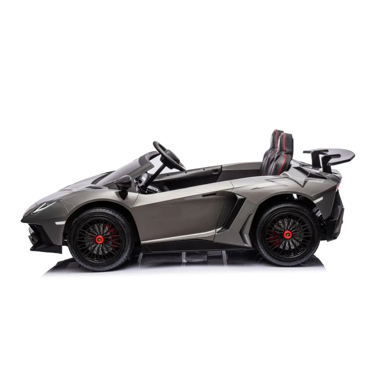 24V Lamborghini Aventador 2 Seater Ride On Car for Kids: Advanced Brushless Motor & Differential for High-Octane Fun  DTI Direct USA