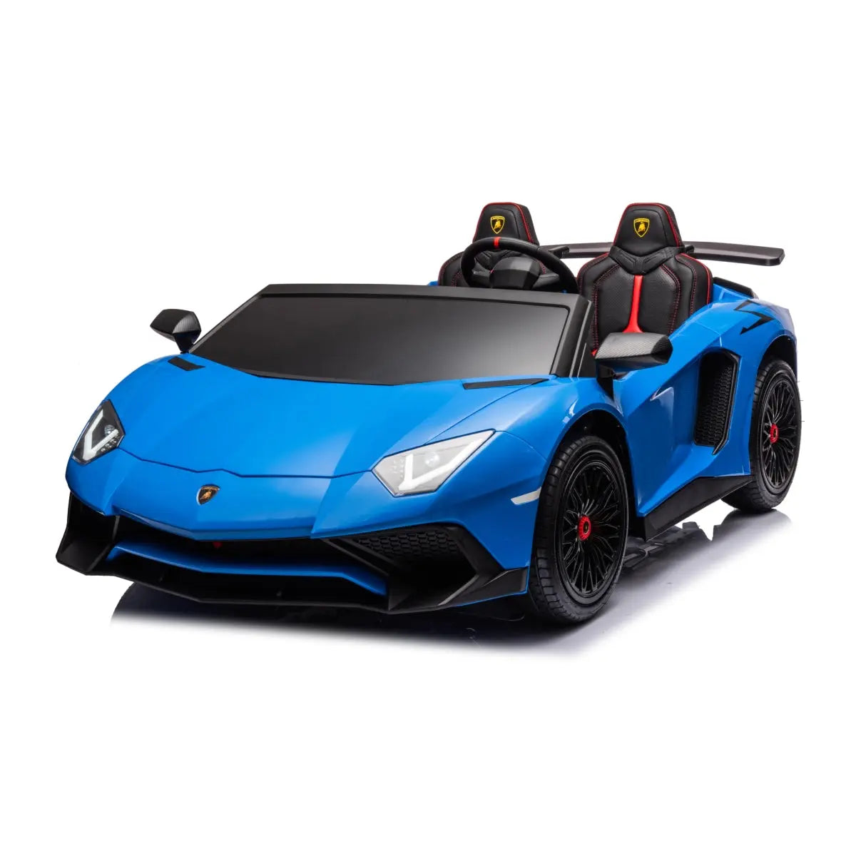 24V Lamborghini Aventador 2 Seater Ride On Car for Kids: Advanced Brushless Motor & Differential for High-Octane Fun  DTI Direct USA