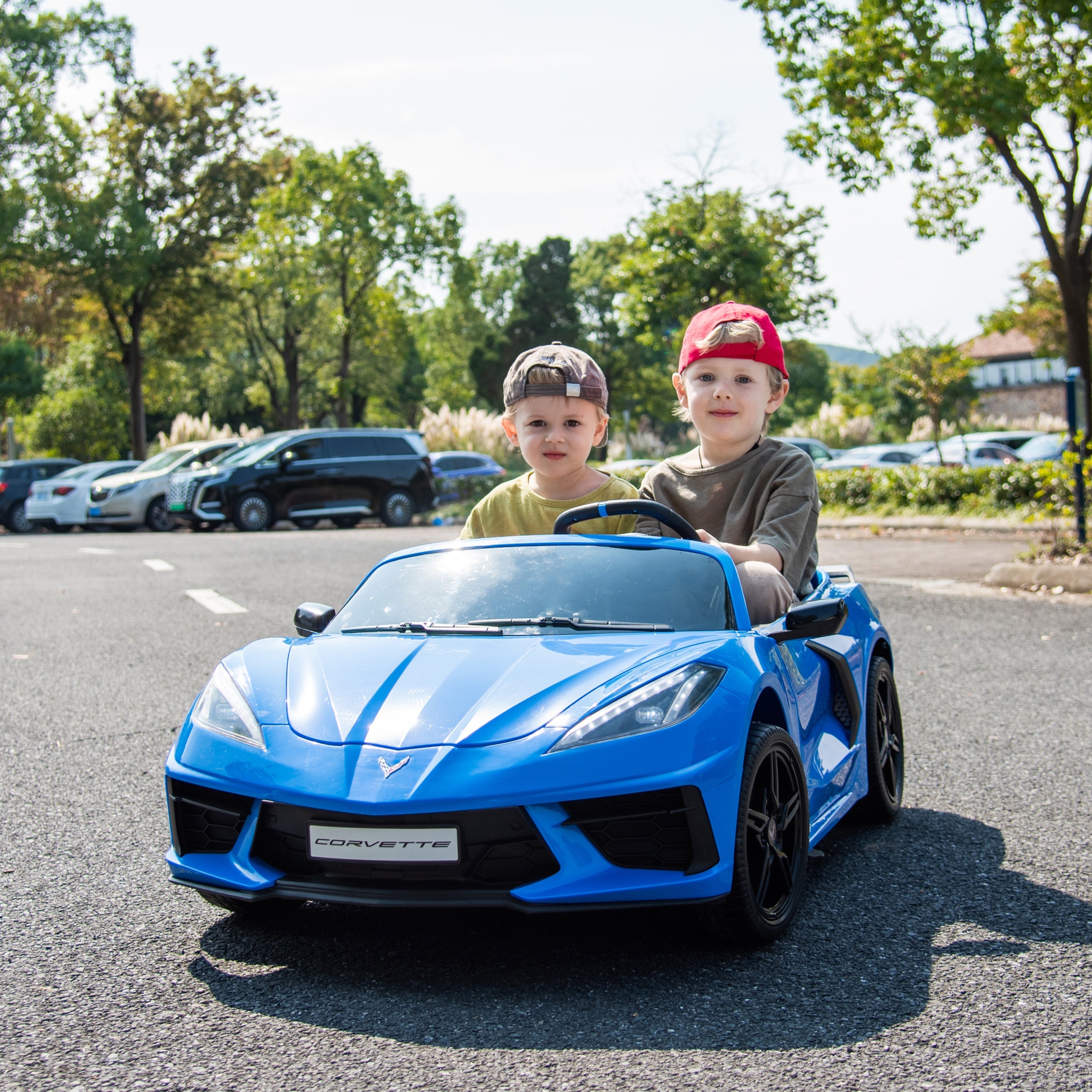 24V Chevrolet Corvette C8 2 Seater Ride on Car