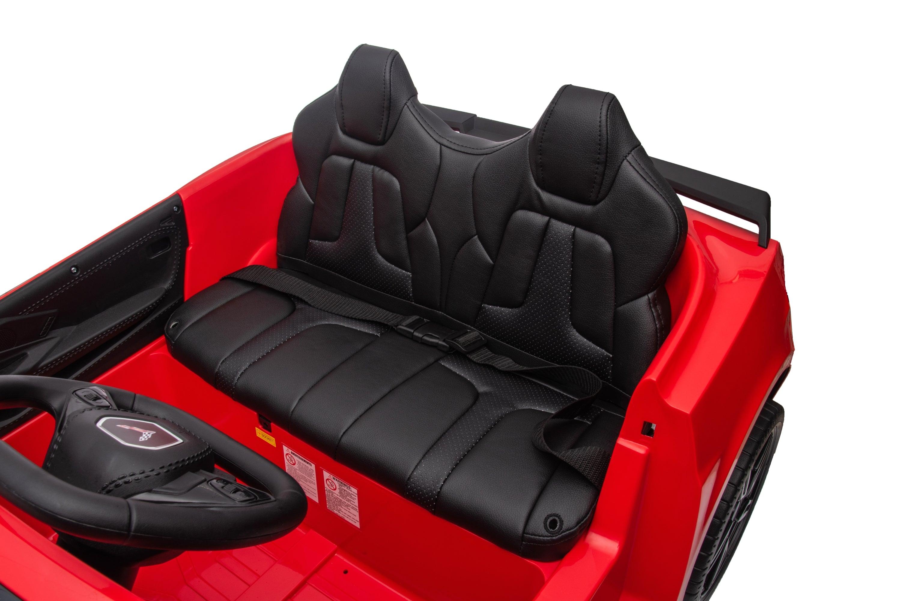 24V Chevrolet Corvette C8 2 Seater Ride on Car - DTI Direct USA