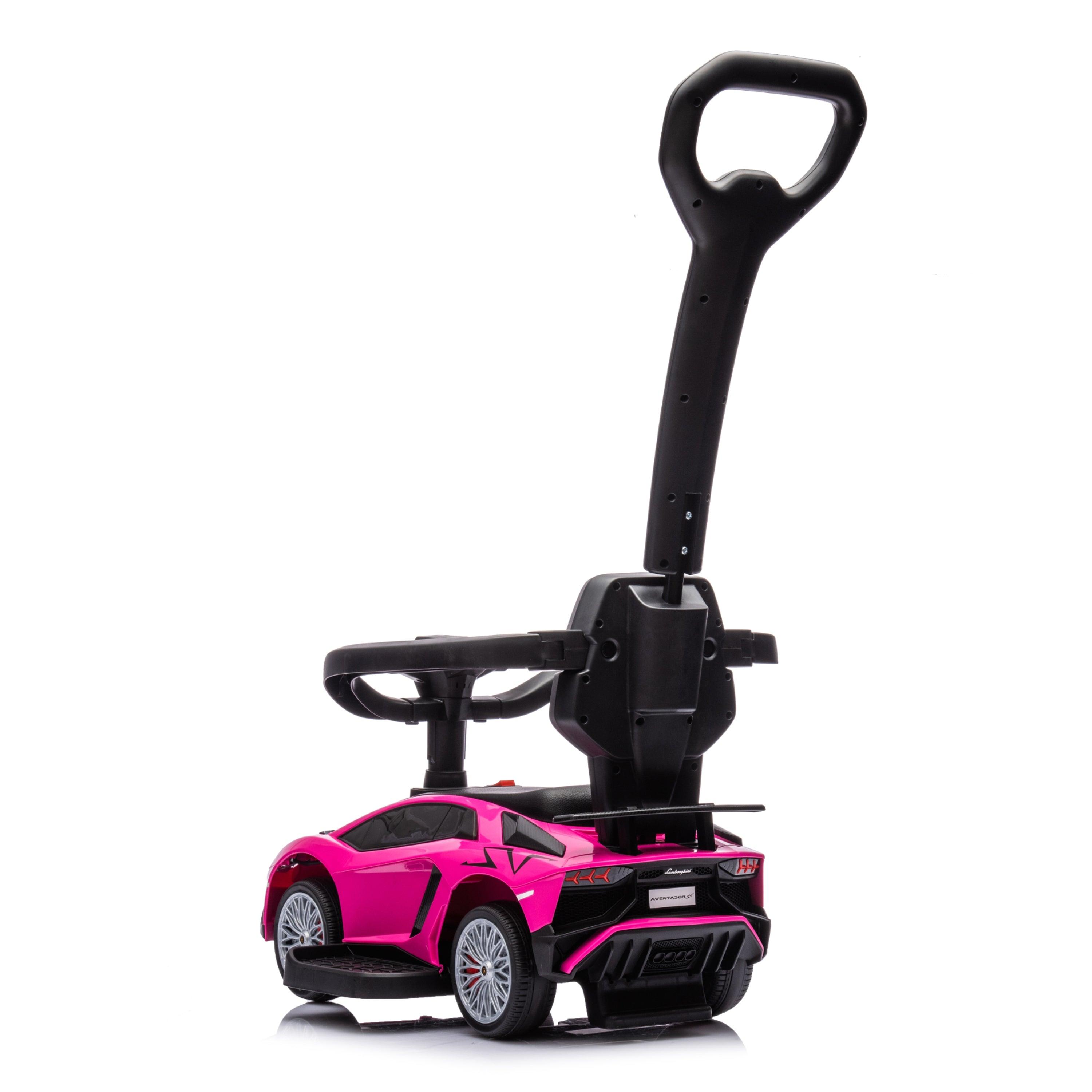 Lamborghini 3-in-1 Kids Push Ride On Toy Car - DTI Direct USA
