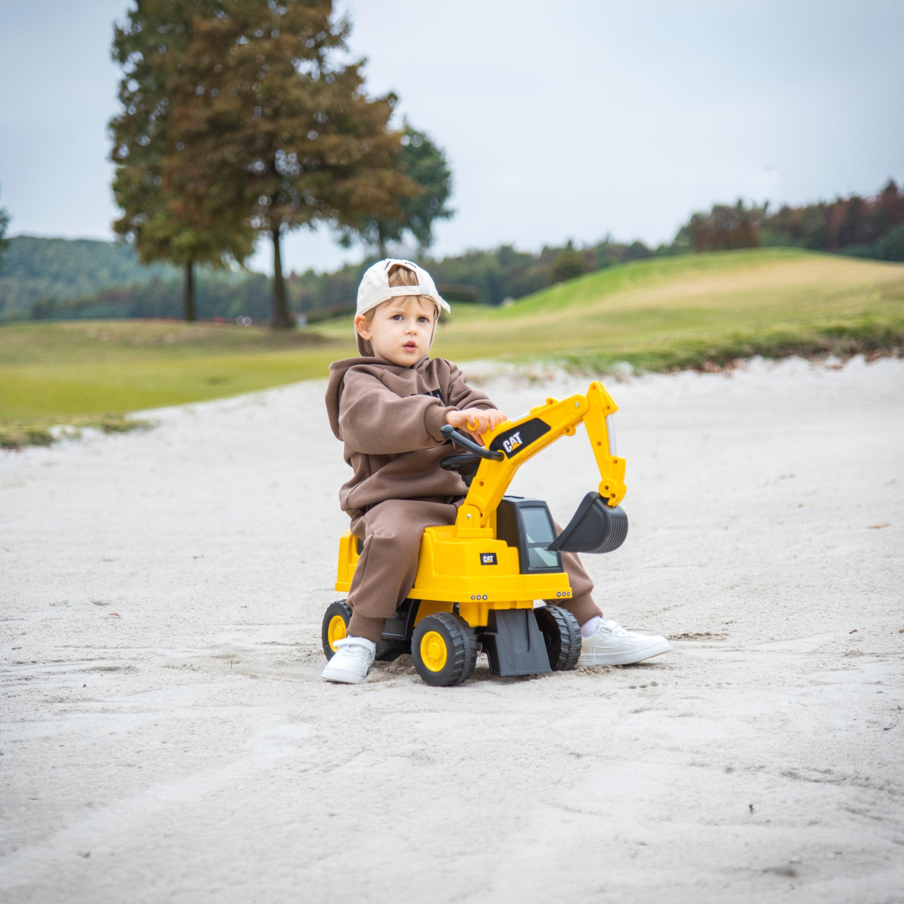 Caterpillar Foot to Floor Ride-On for Toddlers - DTI Direct USA