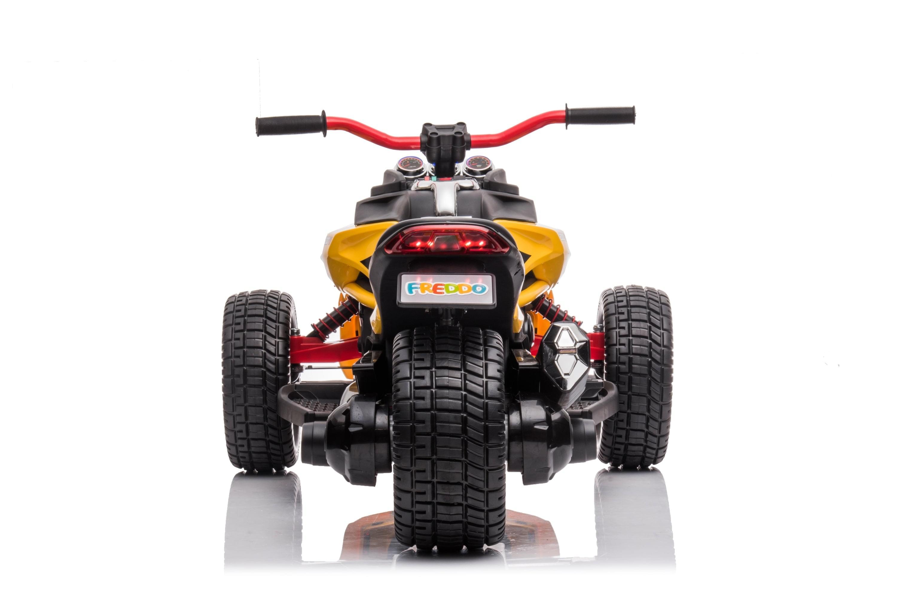 24V Freddo Spider 2 Seater Ride-On 3 Wheel Motorcycle - DTI Direct USA