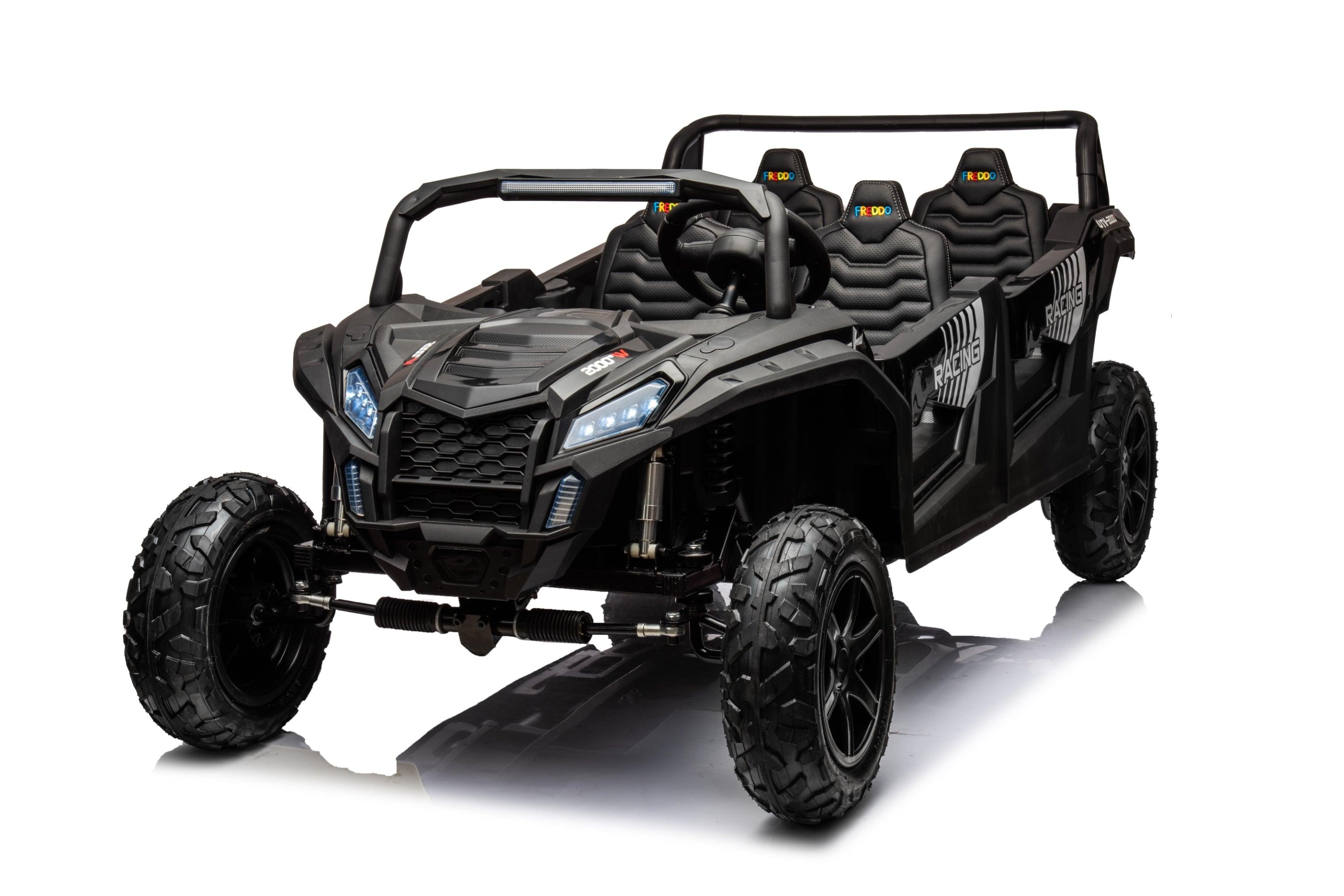 48V Freddo Beast XL: World's Fastest Kids' 4-Seater Dune Buggy with Advanced Brushless Motor & Precision Differential - DTI Direct USA