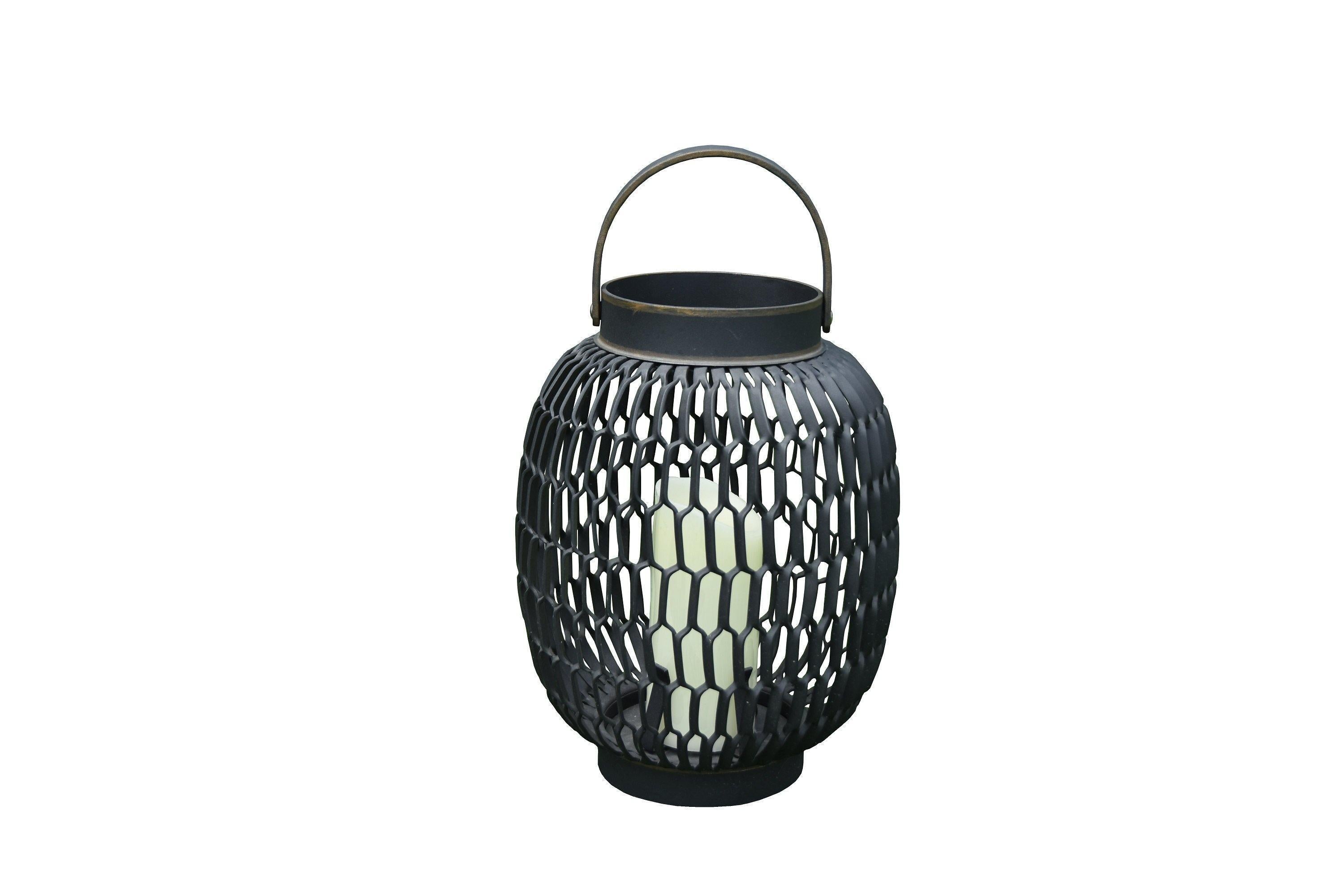 Ocean Rock - Lantern with Handle (Oblong) - Dti Direct USA