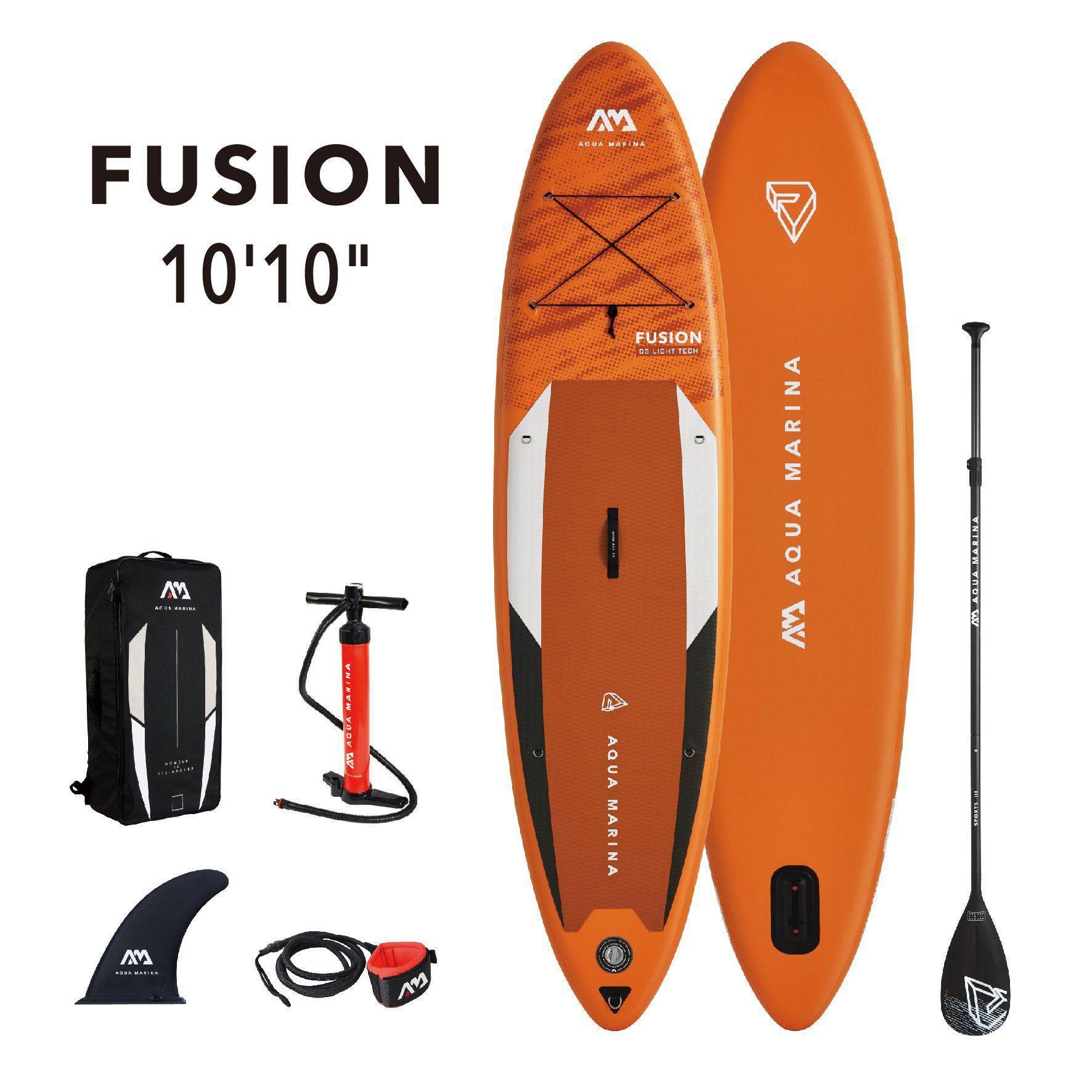 Fusion All-Around iSUP Paddle Board - DTI Direct USA