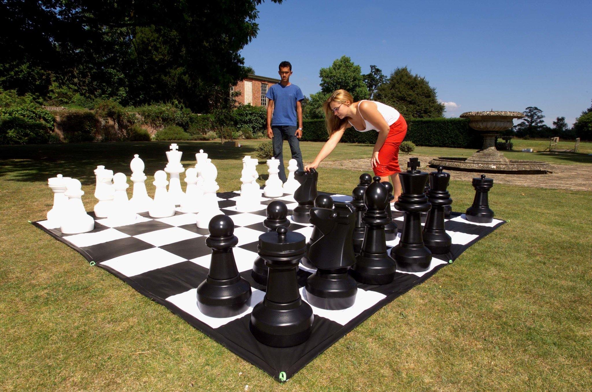 Giant Chess with Mat - Dti Direct USA