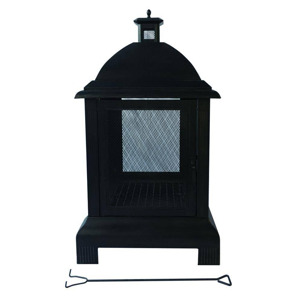 Outdoor Steel Fireplace - DTI Direct USA