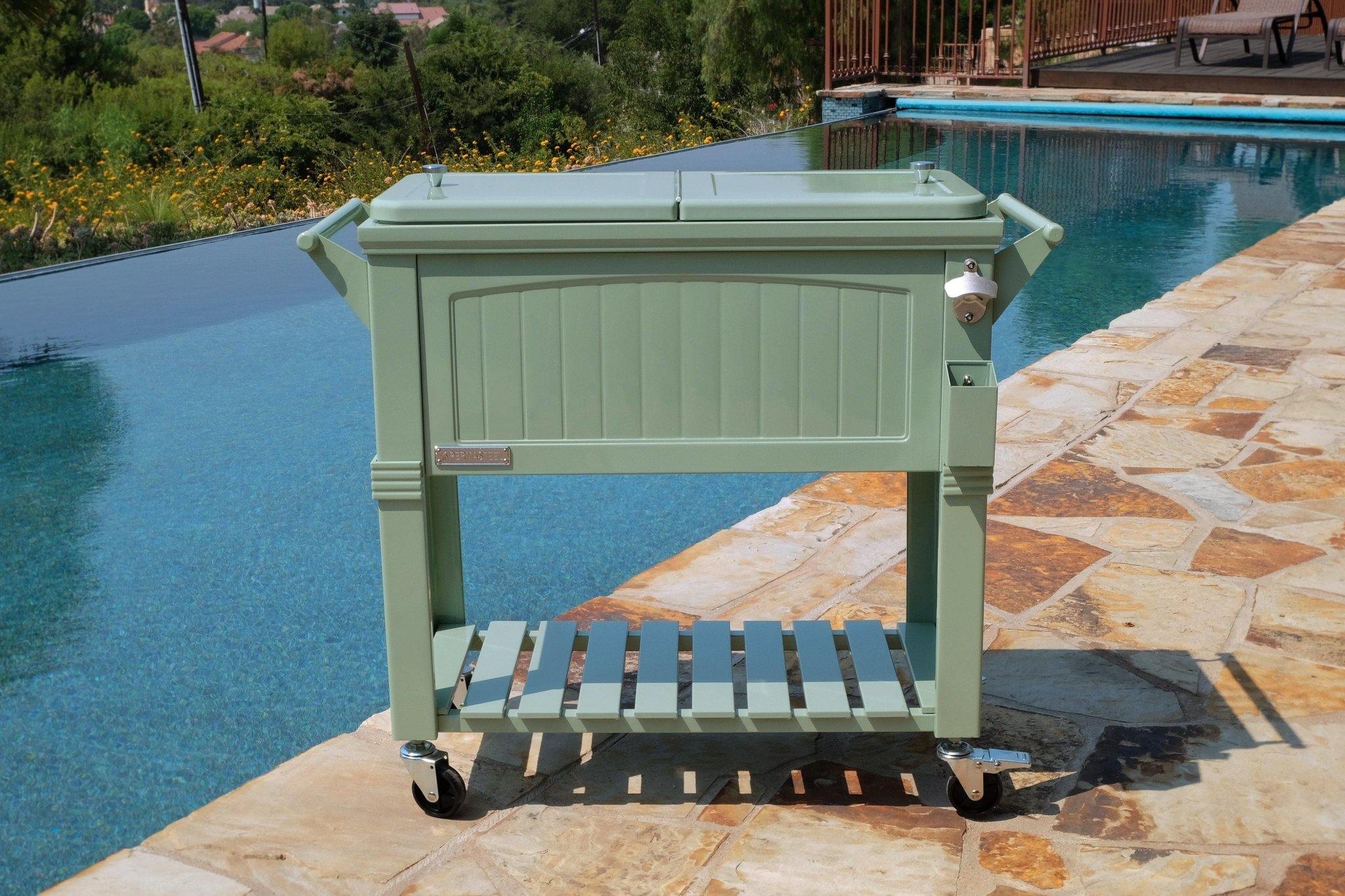 Patio Cooler Furniture Style - 80QT - DTI Direct USA