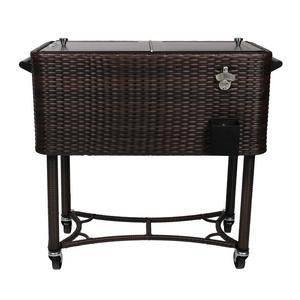 Wicker Patio Cooler - 80QT - DTI Direct USA